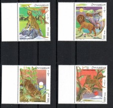STAMPS - SOMALIA - 1998 - FELINES - TIGERS - LIONS - LEOPARDS - 