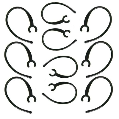 10-Pack Replacement Clamp Bluetooth Ear Hook Loop Clip Replacement 5x 6mm 5x 8mm