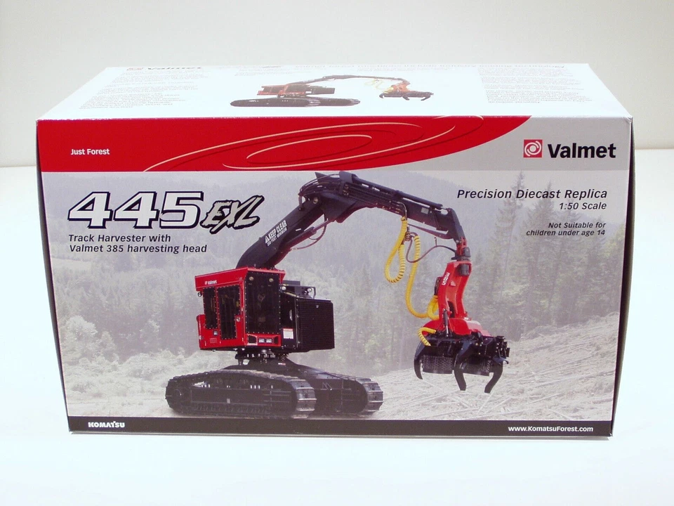 Valmet 445EXL Feller Buncher Track Harvester Sword 1:50 Scale Model #SW3006 New - Image 4 of 4