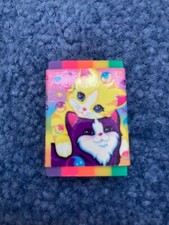 Vintage 1990  s Lisa Frank Masterpieces Little Kittens Mini Eraser  