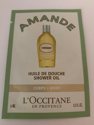 L' Occitane Amande Shower Oil Huile de Douche 6 ml Probe neu