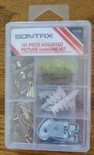 SONAX 101 SZTUK MIX ZESTAW DO ZAWIESZANIA ZDJĘĆ *NOWY* nieotwarty zapieczętowany plastikiem