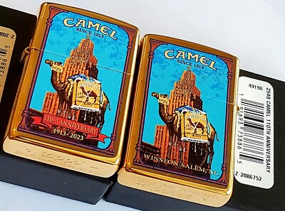 Zippo CAMEL 110th Anniversary CZ 1039 LIMITED EDITION HP BRASS