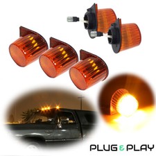 5x Led Amber Roof Cab Clearance Running Lights For 84-93 Dodge Dw Series Pickup 5x Led Amber Roof Cab Clearance Running Lights For 84-93 Dodge Dw Series Pickup