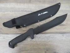 Flissa Tactical Survival Machete Knife w/Sheath