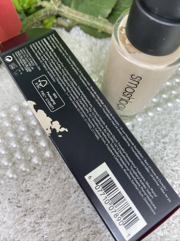 Smashbox Studio Skin 24 Hour Hydra Foundation VERY FAIR / NEUTRAL 30ml *neu* - Bild 4 von 4