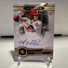 2021 Topps Five Star - Alec Bohm On-Card Auto Phillies RC