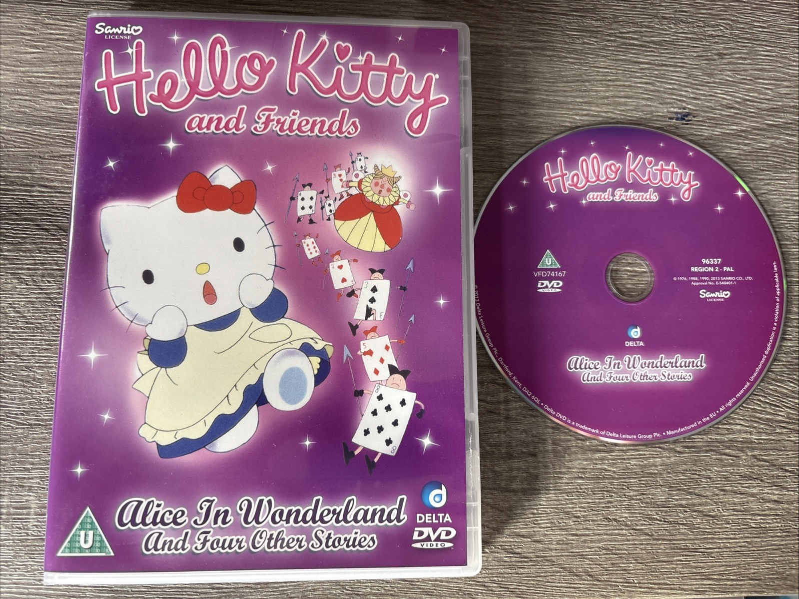 HELLO KITTY & FRIENDS - Alice In Wonderland & Other Stories  Children's Kids DVD