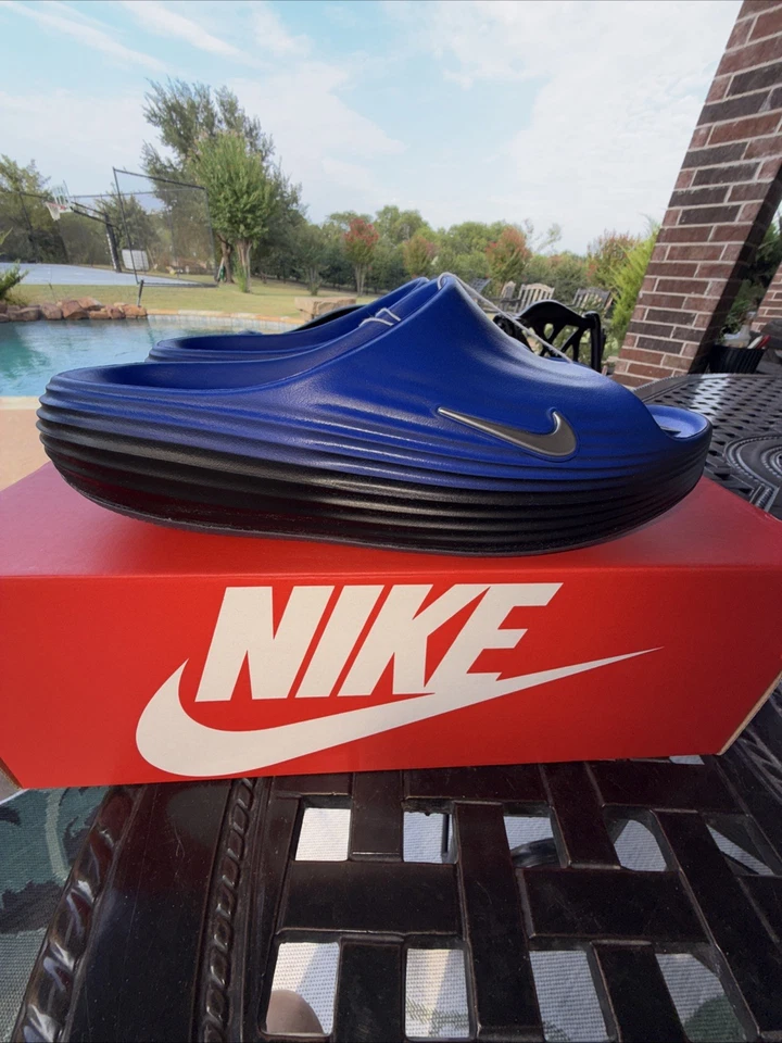 Nike ReactX Rejuven8 Slide EYBL Player Exclusivo Tamanho 10 Masculino, 11 Feminino - Imagem 4 de 4