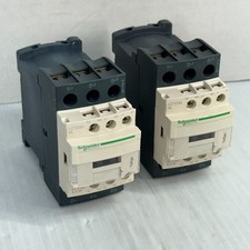 Lot of 2 Schneider Electric TeSys LC1D32 Contactor 3-Pole 24V DC