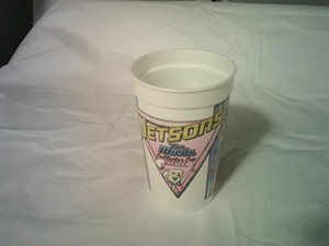 Jetson's The Movie Collector's Plastic Cup From Wendy's