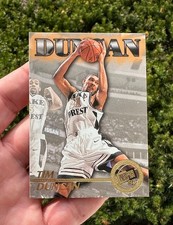 1997 Press Pass Tim Duncan RC Rookie Basketball Card Spurs Hall Of Fame