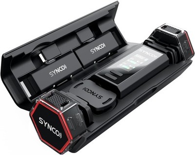 SYNCO G4 Wireless Lavalier Microphone for iPhone/Android Phone/Camera