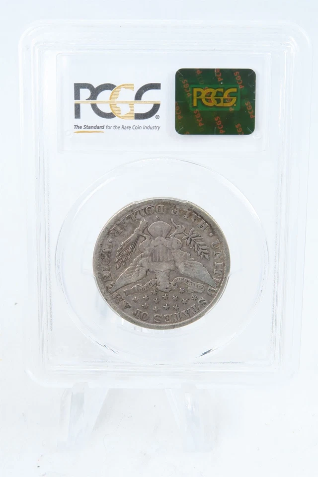 1909-S PCGS F15 Barber Half Dollar Business Strike 50C - Image 2 of 2