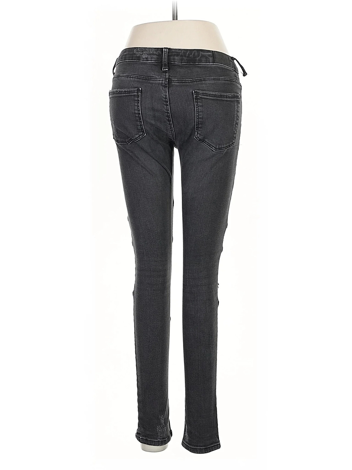 Zara Women Gray Jeans 6 thumbnail 2