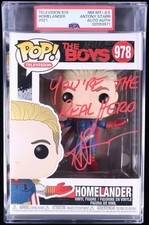 ANTHONY STARR Signed Homelander Funko Pop #978 JSA COA Autograph Signed The Boys