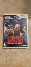Tna Impact - Nintendo Wii - With Sealed TNA Wrestling Collector Cards 