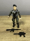 2002 Hasbro - G.I. Joe - Dusty (v5) ARAH Night Rhino Driver Action Figure