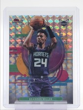 BRANDON MILLER 2025-26 TOPPS FINEST UNCOMMON GEOMETRIC HORNETS Q5752