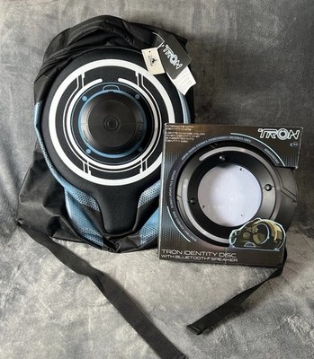 Walt Disney World TRON Lightcycle Run Identity Disc & Backpack 2023 NEW **READ**