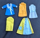 Vintage 60's 70's Mod Barbie clone clothing Dress lot hong kong