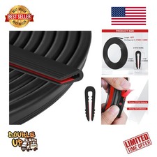 Rubber Edge Trim, 1/16" U Channel Edge Trim, Edge Protector, Length 10Ft, U S...