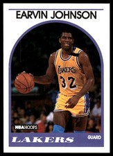 Magic Johnson 1989-90 Hoops #47 Lakers NBA READ FREE SHIPPING AutographDen