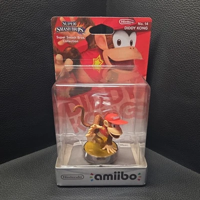 Nintendo Amiibo Super Smash Bros. Diddy Kong • Brandneu • Sealed • NEU • OVP • - Bild 1 von 4