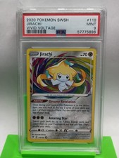 Pokémon TCG Jirachi Vivid Voltage Holo Card 119/185 Amazing PSA 9 on eBay