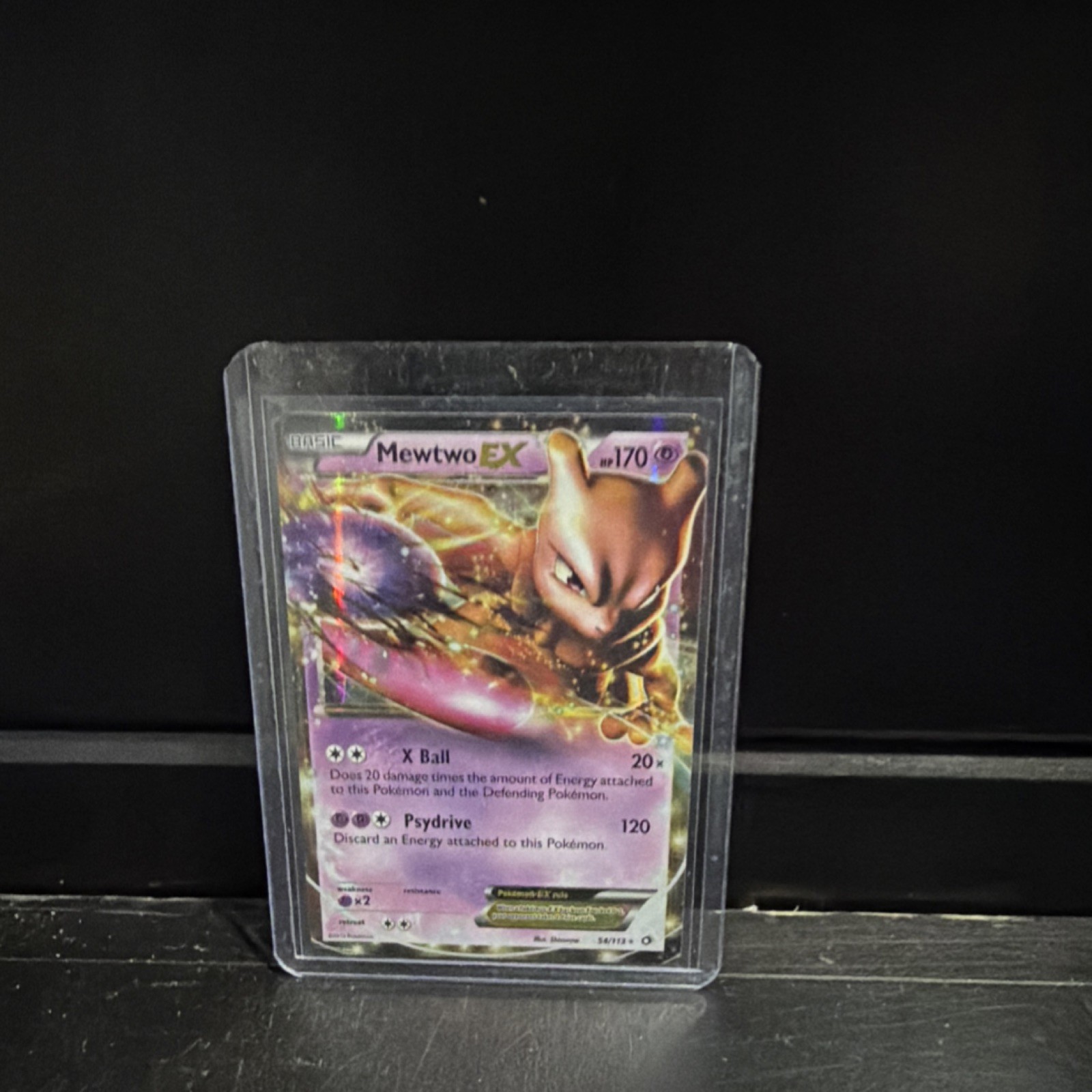 Mewtwo EX 54/113 Legendary Treasures Holo