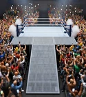 1:12 Scale Wrestling Walkway Ramp & Stage Stand Arena Display for 6 inch Figures