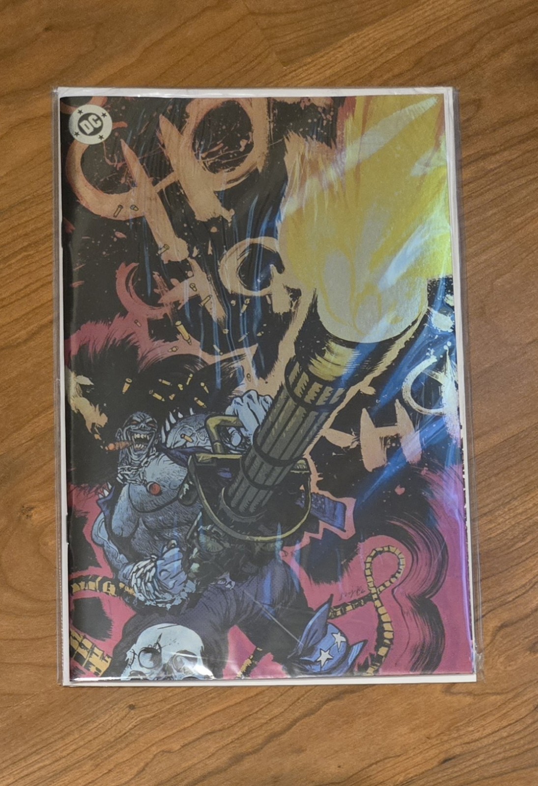 2026 SDCC EXCLUSIVE LOBO #1 FOIL VARIANT DC COMICS BOOTH NM+