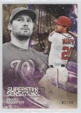 2018 Topps Superstar Sensations Gold 2/50 Daniel Murphy #SSS-41 0c2