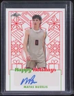 2023 Leaf Happy Holidays Matas Buzelis Auto Autograph