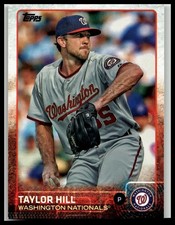 2015 Topps #655 Taylor Hill Washington Nationals Rookie