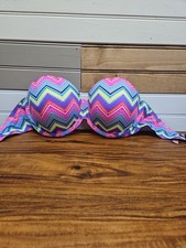 Victoria's Secret PINK Wear Everywhere Push-Up Bra Padded 36-DD EUC