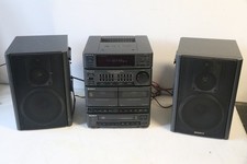 En panne, pour pieces : Chaine Hifi vintage SONY HCD-H5 + Enceintes SS-H7