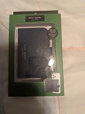 Kate Spade Morgan Magnetic Wallet w/ Magsafe for iPhone 17/16/15/14 - Navy Blue