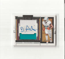 2023 PANINI ONE FOOTBALL DE'VON ACHANE RC DUAL PATCH AUTO #91/199