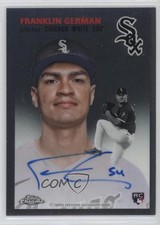 2023 Topps Chrome Platinum Anniversary Auto Franklin German #CPA-FG Auto 6ns