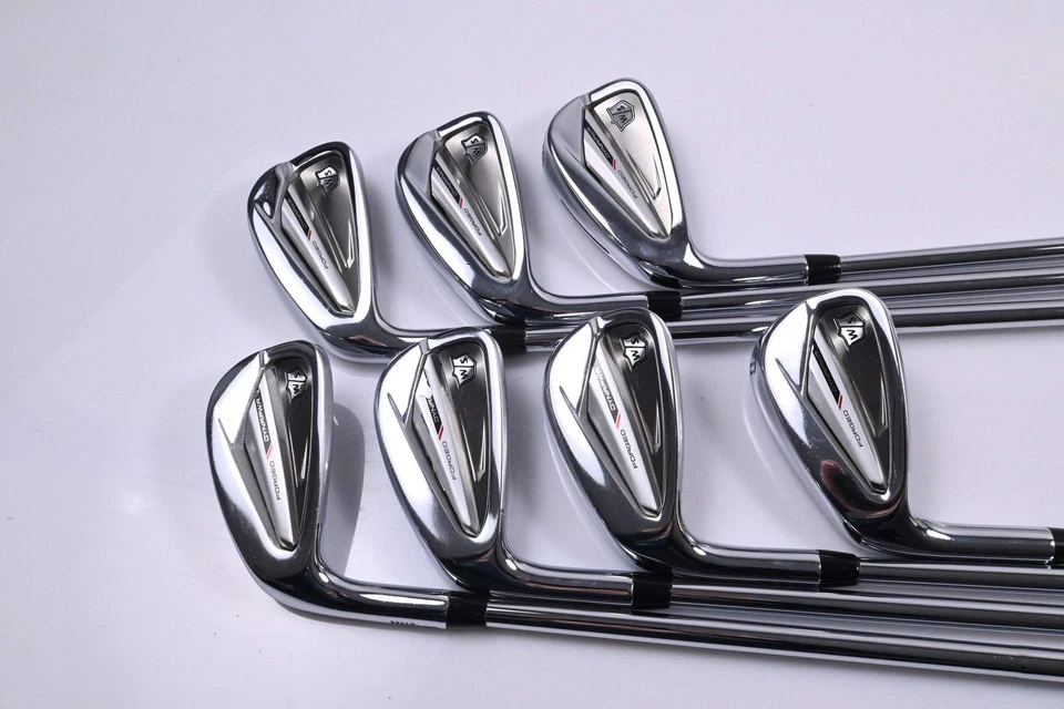 Left Hand Wilson DYNAPWR Forged Irons / 4-PW / Stiff Flex Dynamic Gold S400 - Image 2 of 4