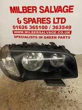 BMW X3 2006 DRIVERS O/S HALOGEN HEADLIGHT