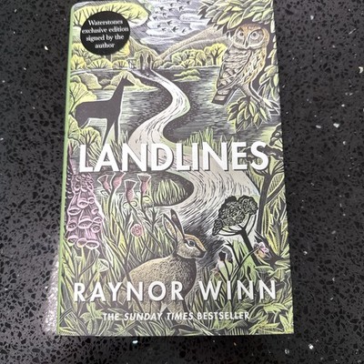 Landlines By Raynor Winn Signed First Edition  Hardback 2022 UK  Edition