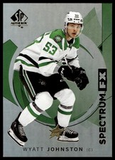 2024-25 SP Authentic #S-18 Wyatt Johnston Spectrum FX