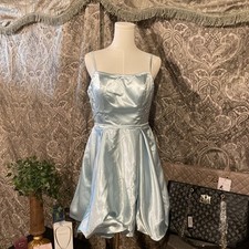 Abcdress Light Baby Blue Size 8 Nice Summer Dress ￼