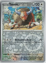 Tauros 112/142 Stellar Crown Reverse Holo