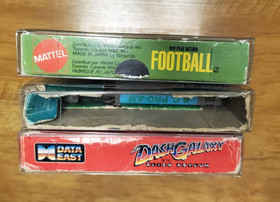 Lot of 3  Nintendo NES Games in Original Boxes &ndash; Dash Galaxy, RC Pro AM, Footbal