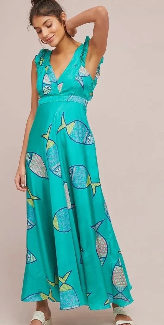 fish dress Blue Fish Dress main image 1