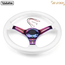 Universal Abs 350mm Drifting 6bolt 14 Deep Dish Racing Sport Steering Wheel Wh Universal Abs 350mm Drifting 6bolt 14 Deep Dish Racing Sport Steering Wheel Wh
