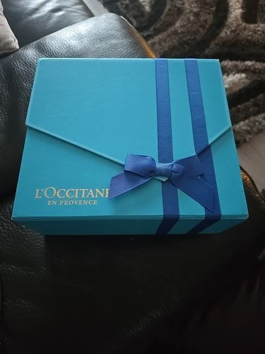 Loccitaine  Lovely Ribboned Blue Gift Box New